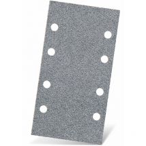 Platinum Klett-schleifblätter, 180 X 93 Mm, 8-loch, F. Schwingschleifer, Halbedelkorund (50 Stk.) K100 - Menzer