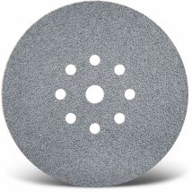 Platinum Klett-schleifscheiben, 225 Mm, 9-loch, F. Trockenbauschleifer, Halbedelkorund (25 Stk.) K180 - Menzer