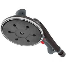 Menzer - Levigatrice per Muri tbs 225 pro, Levigatrice Compatta per una Levigatura Quasi Priva di Polvere, incluso Set di Dischi Abrasivi