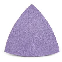 Purple hd Feuilles abrasives auto-agrippantes, 82 mm, p. Ponceuses delta, Mix céramique (Lot de 50) G100 - Menzer