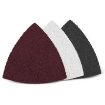 Fleece Schleifvliese, 82 mm, f. Deltaschleifer, Faservlies (10 Stk.) ultra fein (ca. k 600) - Menzer