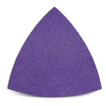 Titanium hd Feuilles abrasives auto-agrippantes, 82 mm, p. Ponceuses delta, Mix céramique (Lot de 50) G40 - Menzer