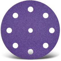 Titanium Hd Klett-schleifscheiben, 125 Mm, 9-loch, F. Exzenterschleifer, Keramik-mix (50 Stk.) K180 - Menzer