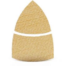 Ultranet Grilles abrasives auto-agrippantes, 93 / 62 x 102 mm, p. Ponceuses delta, Corindon supérieur blanc (Lot de 25) G180 - Menzer