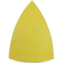 Ultrapad Feuilles abrasives auto-agrippantes, 150 x 100 mm, p. Ponceuses delta, Corindon supérieur blanc (Lot de 25) G180 - Menzer