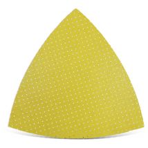 MENZER Ultrapad Feuilles abrasives auto-agrippantes, 93 mm, p. Ponceuses delta, Corindon supérieur blanc (Lot de 25) G180