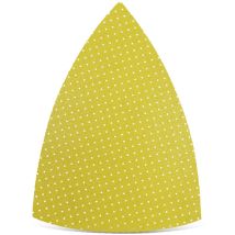 Ultrapad Klett-schleifblätter, 150 X 100 Mm, F. Deltaschleifer, Weißes Edelkorund (25 Stk.) K40 - Menzer