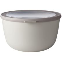 Mepal - Multi Bowl Cirqula Round - Contenitori Plastica Con Coperchio - Adatto Come Contenitore Ermetico Per Frigo, Microonde, Congelatore E Piatti Da