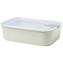 Mepal - easyclip recipiente de frescura 1500 ml - blanco nórdico