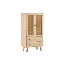 Soges Sideboard-Kommode mit Türen und Schubladen großer Stauraum 60 cm breit