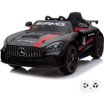 Mercedes amg GT4 - Kinder Elektroauto 12V - 1 bis 6 Jahre - mit