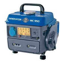 Groupe Électrogène 780 W – Moteur 2 Temps 1,6 Hp – Autonomie 6h – 1 Sortie Prise Ac 230 V – Compact Pour Chantiers Extérieurs – Mercure