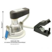 Spot encastre mercure IP65 GU10 Chrome Aerospot 122709