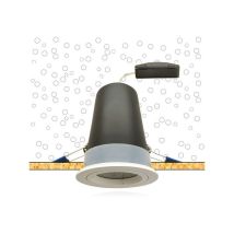 Aerospot - spot encastre mercure mbf osb nf 5W sli 3K noir 383086