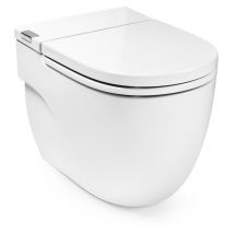 Meridian Roca wc suspendu au sol avec réservoir intégré