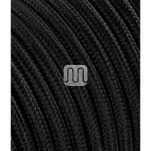 Cavo Elettrico Tessile Tondo - Nero To62 Merlotti