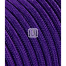 20311 Cavo Elettrico Rotondo H03VV-F 2x0.75, Viola, 3 m - Merlotti