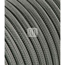 20336 Cavo Elettrico Rotondo H03VV-F 2x0.75, Grigio Topo, 3 m - Merlotti