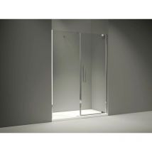 10 Series Pivot Door & Inline Panel With Tray Option, 1400-Without Tray - Merlyn