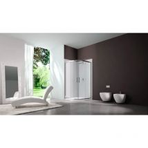 6 Series 2 Door Quadrant in 3 Sizes - 800 / 900 / 1000mm, 1000 x 1000mm - Merlyn