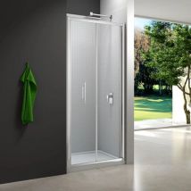 6 Series Bifold Shower Door in 4 Sizes, 700mm - Merlyn