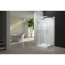 Merlyn - 6 Series Corner Shower Door in 2 Sizes 800mm 900mm, 900mm