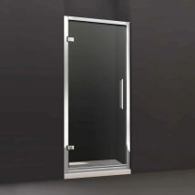 8 Series Hinged Shower Door with Tray Option, 700-Without Tray - Merlyn