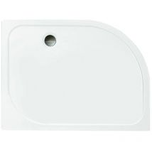 Merlyn - Ionic Touchstone Offset Quadrant Shower Tray 1000mm x 800mm Left Handed