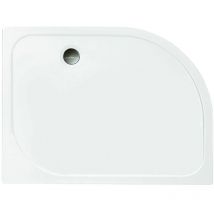 Merlyn - Ionic Touchstone Offset Quadrant Shower Tray 1200mm x 800mm Left Handed