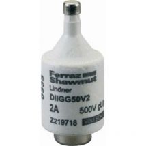 Mersen 00597.004700 Fusible Diazed Taille du fusible = DII 4 A 500 V S557491