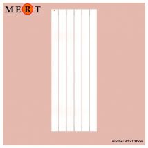 Badheizkörper teo weiß, 45 x 120 cm, 2 Regale rechts - Weiss