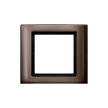 400115 plaque murale simple aquadesign brun foncé - Merten