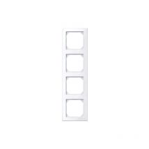 478425 CADRE m-smart quadruple blanc couleur: blanc brillant - Merten