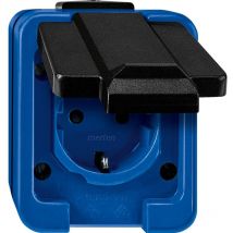 Completo Presa schuko Blu 279075 1 pz. - Merten