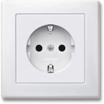 Merten Schuko-steckdose Pws Volle Abdeckplatte Meg2300-1519