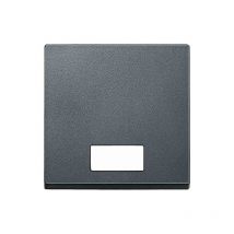 Merten - wippe mit rechteckigem symbole windows system m, gris anthracite, 433814