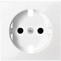 Placca di copertura Presa schuko bianco polare MEG2330-0319 1 pz. - Merten