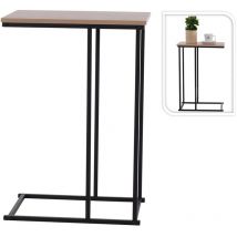 Home&styling - Mesa Auxiliar mdf 400x260x580mm Color Madera Basics