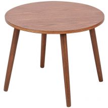 Mesa auxiliar escandinava en madera