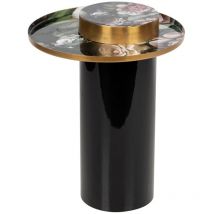 Mesa Auxiliar Metal Negro 41x41x54 Cm