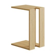 Miroytengo - Mesa Auxiliar Tesauro Roble Safir 30x57x40cm Comedor