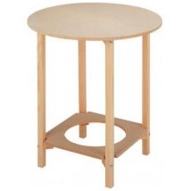 Escaleras Climent - Mesa Camilla 80Cm Con Agujero Climent Madera C80