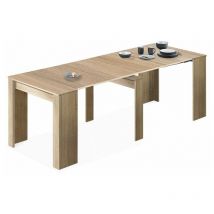 Mesa consola extensible Kendra Roble Canadian 235cm (ancho) x 78cm (alto)
