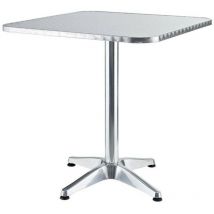 Mesa cuadrada de aluminio Verdelook