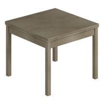 Toscohome - Mesa cuadrada doble 90x90 cm color arcilla - Florencia