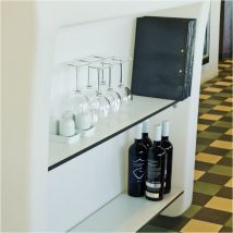 Newgarden Be Happy! - Mesa de bar creta de Newgarden. Accesorio con dimensiones 21x1,2x101,5 cm