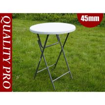 Dancover - Mesa de barra circula pro Ø80cm, Gris claro