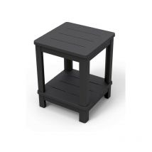 Keter - mesa auxiliar deluxe Grafito