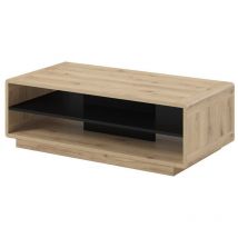 Comfivo - Mesa de centro Deltese 110 , 40x60x120cm, Diámetro: 0, Aglomerado laminado, Angular