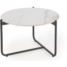 Mesa de centro Houston 1848 , 40x0x0cm, Diámetro: 60, Piedra sinterizada, Redonda